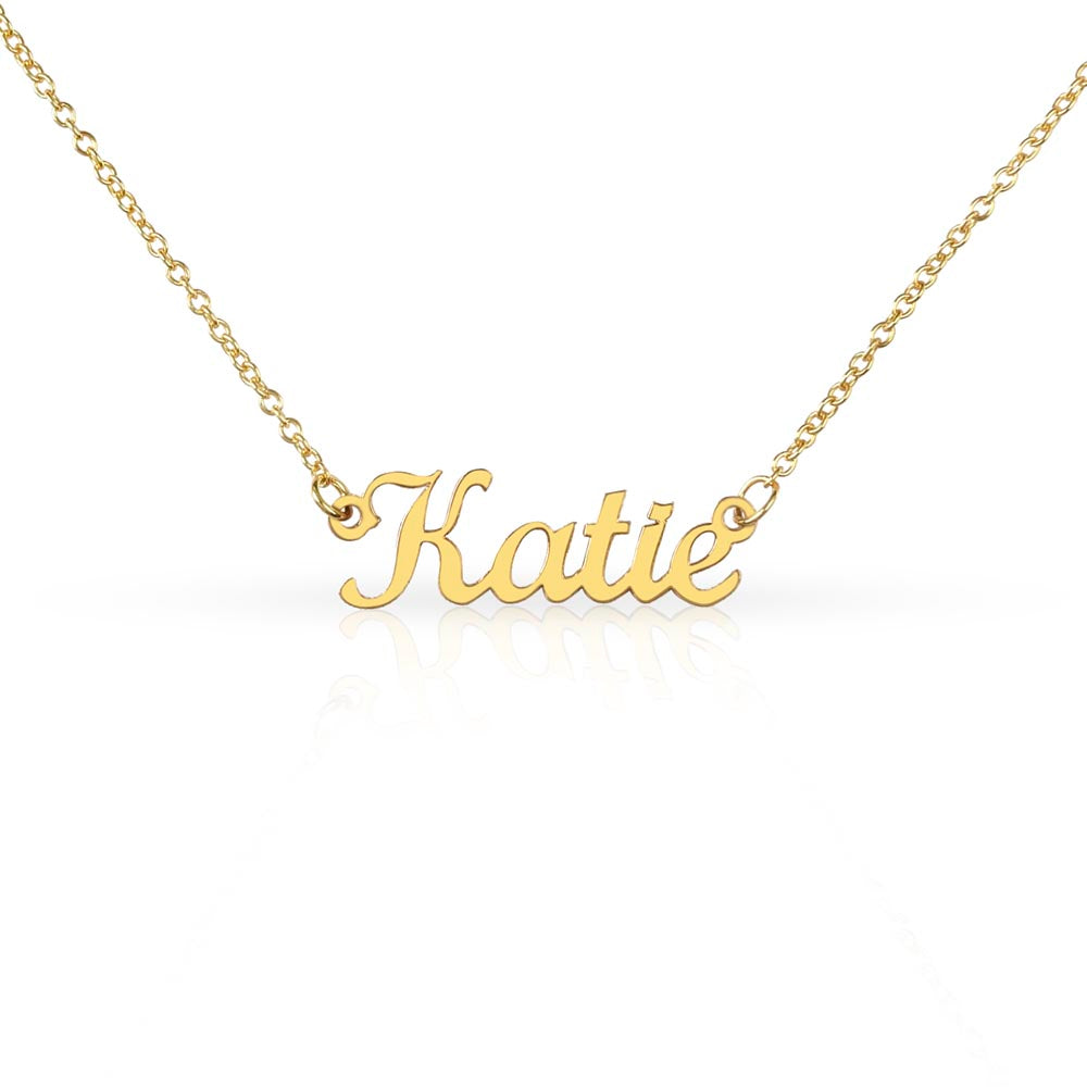 Classic Style Name Necklace