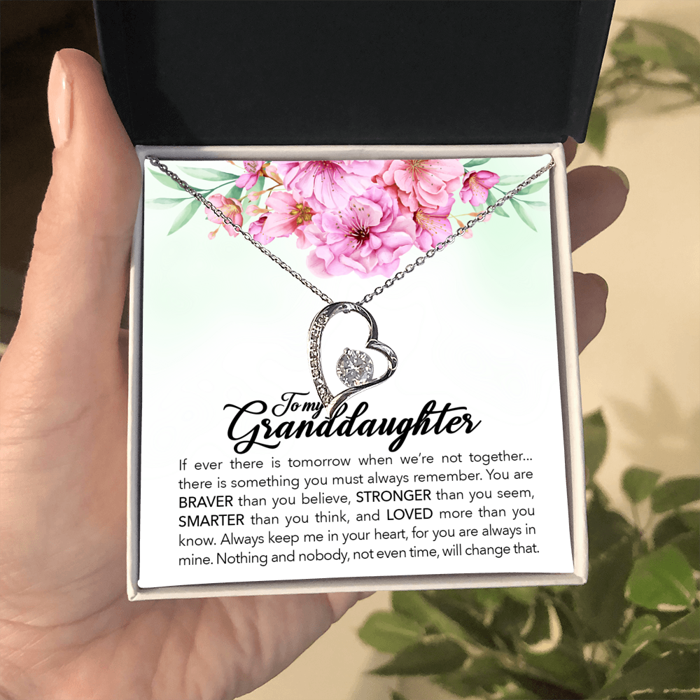 Brave Granddaughter - Forever Love Necklace